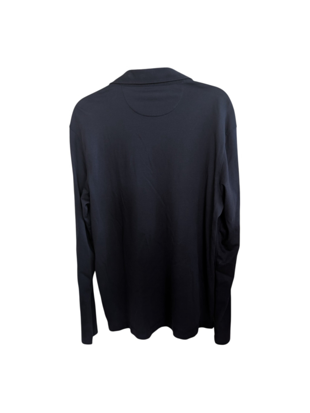 Untuckit Long Sleeve Damaschino Reg. Fit Shirt Placket Navy Size Medium - Picture 3 of 10